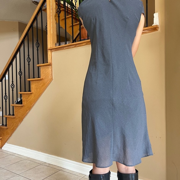 Beautiful Japanese vintage cap sleeve midi dress - Picture 2 of 2